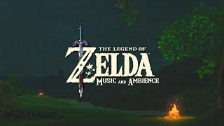 3 hour of Relaxing Zelda Music with Campfire Ambience to chill/study/sleep