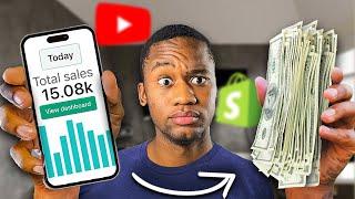 I Tried Dropshipping for 23 Days with NO MONEY (not tiktok organic)