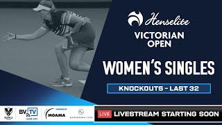 VO2025 | Women’s Singles | Knockouts | Last 32