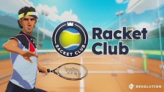 Racket Club | Announcement Trailer | Meta Quest 2 + 3 + Pro