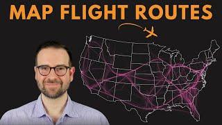 How to Turn Flight Route Data into Beautiful Network Visualizations with R