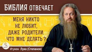 Меня никто не любит, даже родители. Что мне делать?  Игумен Лука (Степанов)