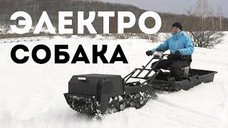 Мотобуксировщик электрический Sniejik