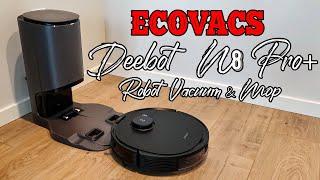 Ecovacs Deebot N8 Pro+ Robot Vacuum & Mop | MUST HAVE! (Amazon Rating 4.1 out of 5)