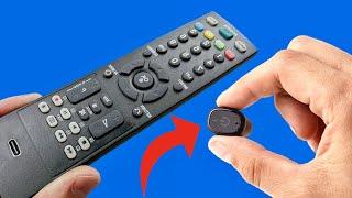 This secret was taught to me by an experienced TV presenter! I don't buy batteries for the TV remote