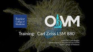 Training:  Carl Zeiss LSM 880 Confocal Microscope