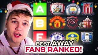 RANKING THE BEST AWAY FANS IN ENGLAND! (tier list)