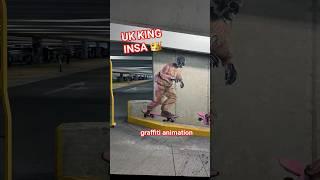  GRAFFITI & STREET ART KiNG  Insa graffiti art animation  #graffiti #streetart #art #GmanGK
