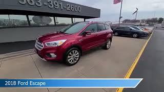 Check out this 2018 Ford Escape AT3276A Dahl Ford Davenport