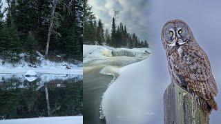 Winter Hiking Pine Point Rapids - Breathtaking Snowy Reflections & Frozen Beauty!