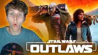 Star Wars Outlaws РЕАКЦИЯ на трейлер игры!