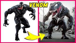 Cómo lucen los personajes de superhéroes como dinosaurios  Marvel vs DC - Todos los personajes