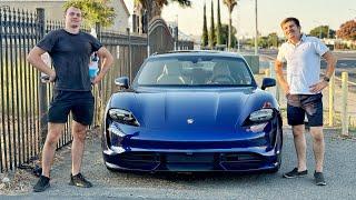 Лечу В Лос Анджелес Покупать Porsche Taycan Turbo  | Продали Mclaren