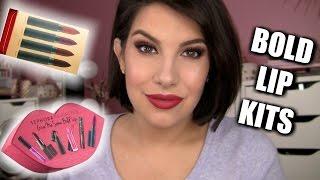 BOLD LIP KITS | Try-On & Review!