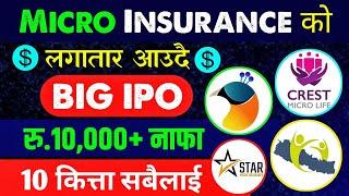 ७ लघुबिमाको रु.१ अर्ब बढिको IPO आउदै |रु.१०,०००+ नाफा | upcoming ipo in nepal | upcoming ipo | ipo