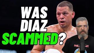 LUKE THOMAS: Nate Diaz SUES Fanmio for $20 Million, Claims FRAUD