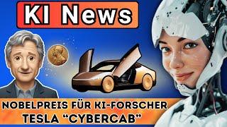 Tesla Robotaxi „Cybercab“, Nobelpreise für KI-Forscher, ultrarealistische KI-Avatare | KI News