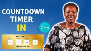 How to Create a Countdown Timer in Canva Free and Quick.