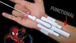 How to make Spider-Man web shooter | Paper web shooter | Paper craft