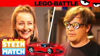 LEGO-Duell: Spiegelverkehrt und in Handschellen | STEINMATCH MINI