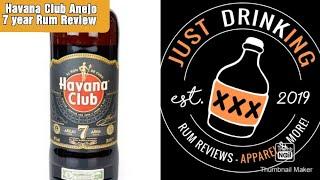 Havana Club Anejo 7 Year Rum Review (Cuban Rum)- Just Drinking- Robert & Roger