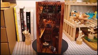 Eternal Bookstore DIY Book Nook 3D Wooden Puzzle