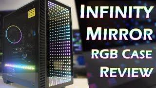 Infinity Mirror RGB PC Case Review | Inter-Tech X-608 Mid Tower Case