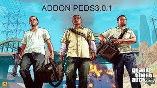 How to install addonpeds 3.0.1 gta 5 tutorial