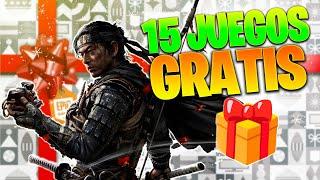 ¡EPIC LO VUELVE HACER! REGRESAN los 15 JUEGOS GRATIS de NAVIDAD en 2024!