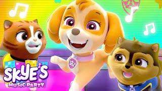 PAW Patrol Skye Does the Pup Pup Boogie! w/ Everest | Skye's Music Party | Shimmer and Shine