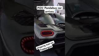 POV: Pandabuy car arrives #pandabuyhaul