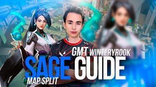 ПРО СТЕНКИ ЗА SAGE НА КАРТЕ SPLIT | VALORANT GMT esports | Winteryrook