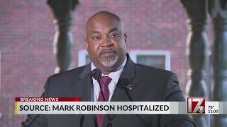 Lt. Gov. Mark Robinson hospitalized for burns, campaign says