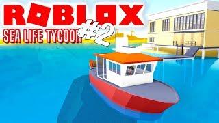 FISKEBÅDEN! - Roblox Sea Life Tycoon Dansk Ep 2 med ComKean