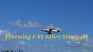 Freewing F-86 Sabre High Performance 80mm EDF Jet