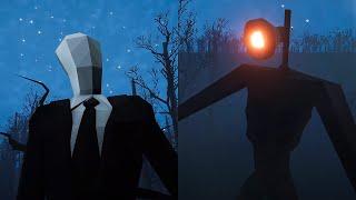 SİREN KAFA VS SLENDERMAN EFSANE SAVAŞ SİMULATÖRÜ ANİMASYONU