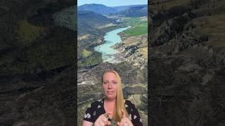 River cut in half by massive landslide ! Dam could break ! #ChilkotinRiver #Landslide # Canada