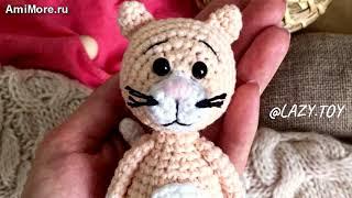 Амигуруми: схема Котик. Игрушки вязаные крючком - Free crochet patterns.