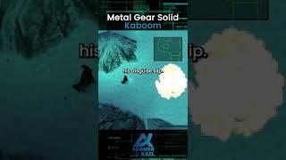 Did you Know? Metal Gear Solid Kaboom #metalgearsolid