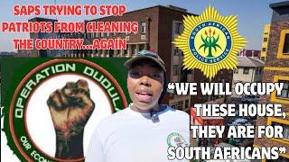 OPERATION DUDULA PRESIDENT ZANDILE DABULA SPEAKS ON SAPS CONDUCT & OCCUPYING HOMES IN ROSETTENVILLE