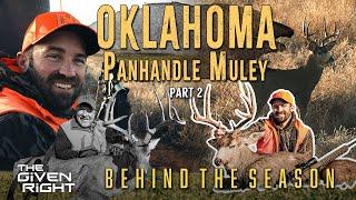 Laden's First Oklahoma Mule Deer! | December Rifle Hunting