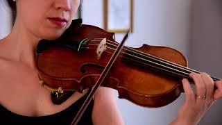 György Kurtág: Hommage à J.S.B, Katha Zinn, violin