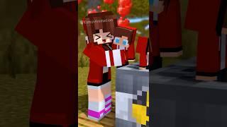 Using Fridge In Nuke Explosion? - MAIZEN Minecraft Animation #shorts