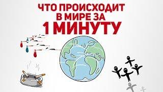 Что происходит в мире за одну минуту