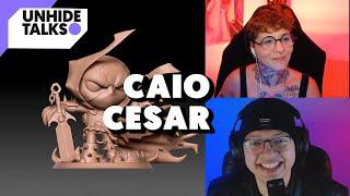 Quanto ganha um artista de colecionável 3D? | UNHIDE Talks com Caio Cesar