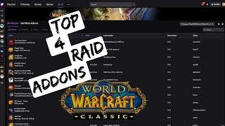 Top 4 recommended addons for raiding in Classic WoW!