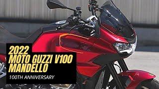 All New 2022 Moto Guzzi V100 Mandello: Colors, Details, Looks