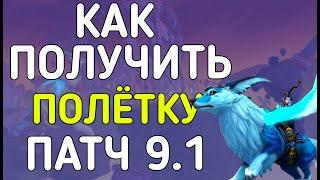 Как получить полётку в Shadowlands?WOW patch 9.1 Цепи Господства Гайд