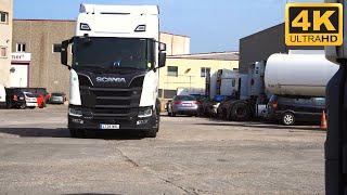 Autofahren in Spanien bei extremer Hitze  POV DRIVING SCANIA V8 Europe Truck Driving