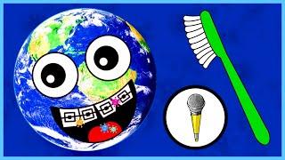 KARAOKE Planets Song for Baby | Planet Order for Kids | Brush Your Teeth Song | Baby Planet Rhymes